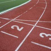 Track Athlete Wears Wig