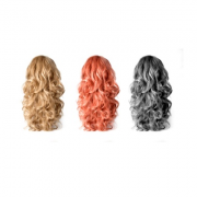 Variety of Wigs in Different Colors