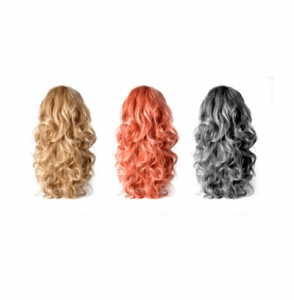 Variety of Wigs in Different Colors