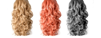 Variety of Wigs in Different Colors